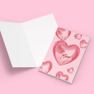 Wees van mij valentijnskaart kaart