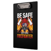 Wees veilig in slaap met een brandweerman klembord (Links)