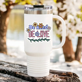 Wees verliefd op de laptopfles | Afgesneden Sticke Sticker