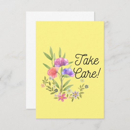 Wees voorzichtig (Voorkant / Achterkant)