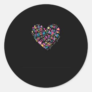 Wees voorzichtig met jezelf Sticker