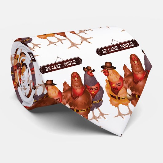 Wees voorzichtig! stropdas (Opgerold)