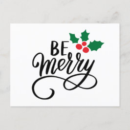 Wees vriendelijk briefkaart