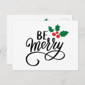 Wees vriendelijk briefkaart (Voorkant / Achterkant)