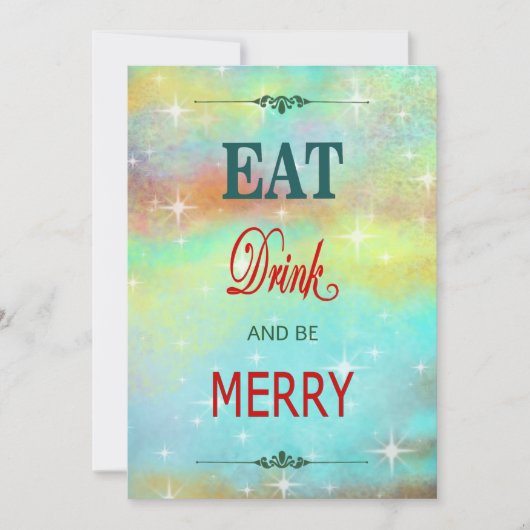 Wees vriendelijk feestdagenkaart (Voorkant)