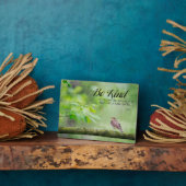 Wees Vriendelijk Fotoplaat (Zijkant)