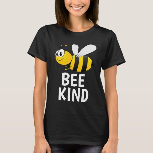 WEES VRIENDELIJK HOMMEL DAMES T-SHIRT T-SHIRTS (Voorkant)