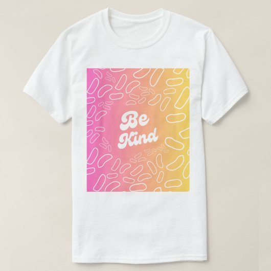 Wees vriendelijk inspiratie t-shirt (Design voorkant)