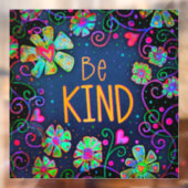 Wees vriendelijk “Inspirivity” raamsticker (Vel 2)