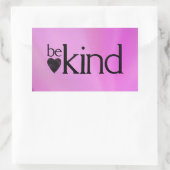 Wees vriendelijk motivatie stickers (Tas)