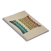 Wees vriendelijk notitieboek (Rechterzijde)