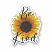 Wees vriendelijk sticker (Voorkant)