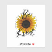 Wees vriendelijk sticker (Vel)