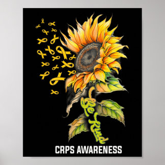 Wees vriendelijk Sunflower Crops Bewustzijn Poster