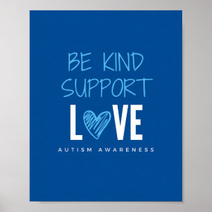 Wees vriendelijk.support.Poster en Prints voor lie