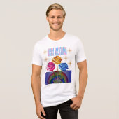 Wees vriendelijk T-shirt - Inspirerend positieve b (Voorkant volledig)