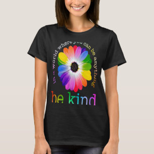 Wees vriendelijk voor de geestelijke gezondheid va t-shirt