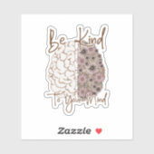 Wees vriendelijk voor je sticker (Vel)