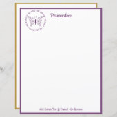 Wees vriendelijk Wees moedig citaat - Custom Stati (Voorkant / Achterkant)