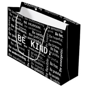 Wees Vriendelijk Woordwolk Groot Cadeauzakje