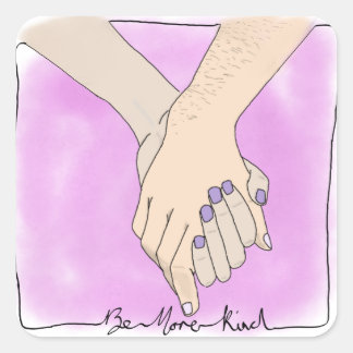 Wees vriendelijker Stickers