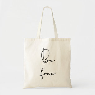Wees vrij tote bag
