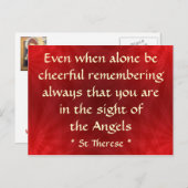 Wees vrolijk briefkaart (Voorkant / Achterkant)