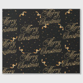 Wees vrolijk en vrolijk cadeaupapier (Vlak)