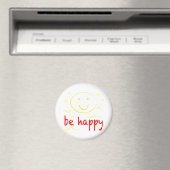 Wees vrolijke glimlach magneet (Insitu (Vaatwasser))