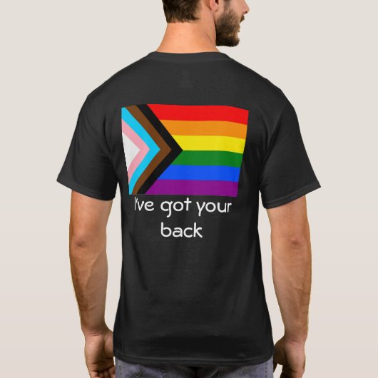 Wees ware zebra t-shirt (Achterkant)