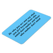 Wees wie je bent magneet (Linkerzijde)