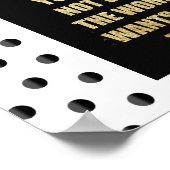 Wees wie je bent - motivatie poster. poster (Hoek)