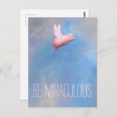 Wees wonderbaarlijk briefkaart (Voorkant / Achterkant)