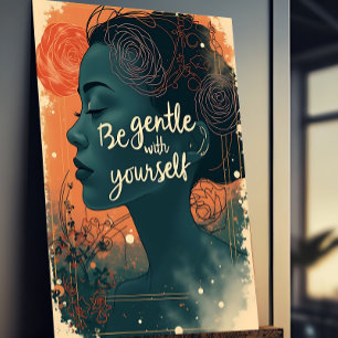 Wees zachtaardig perfect poster