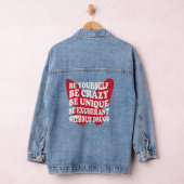 Wees zelf drugsvrij, apothekers denim jacket (Hangar)