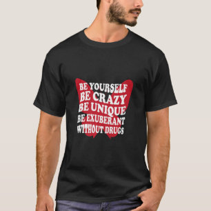 Wees zelf drugsvrij, apothekers t-shirt