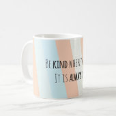 Wees zo mogelijk bewust van de Mok (Voorkant links)