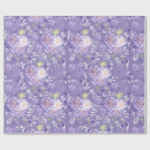 weesbloemen cadeaupapier (Vlak)