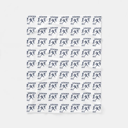 Weesregel Fleece Deken (Voorkant)