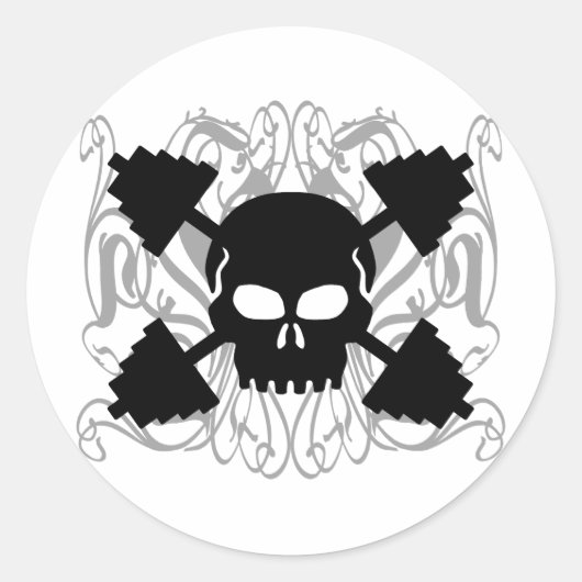 Weesschil Ronde Sticker (Voorkant)