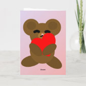 Weet dat je een vriend hebt bedankkaart (Achterkant)