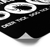 Weet dat je parasieten tegen Trump het Shirt weers Poster (Hoek)