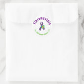 Weet je dat? ronde sticker (Tas)