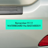 Weet je nog 911? bumpersticker (Op auto)