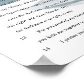 Weet je, psalm 139 poster (Hoek)