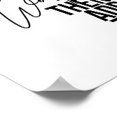 Weet je waard en voeg belasting toe poster (Hoek)