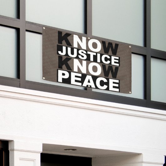 WEET JUSTICE VREDE SPANDOEK (Buitenkant Gebouw)