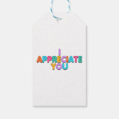 Weet niet wat ik zou doen zonder dat je het waarde cadeaulabel (Achterkant)