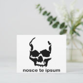 weet uzelf briefkaart (Staand voorkant)