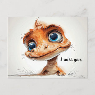 weetgierige ogen briefkaart